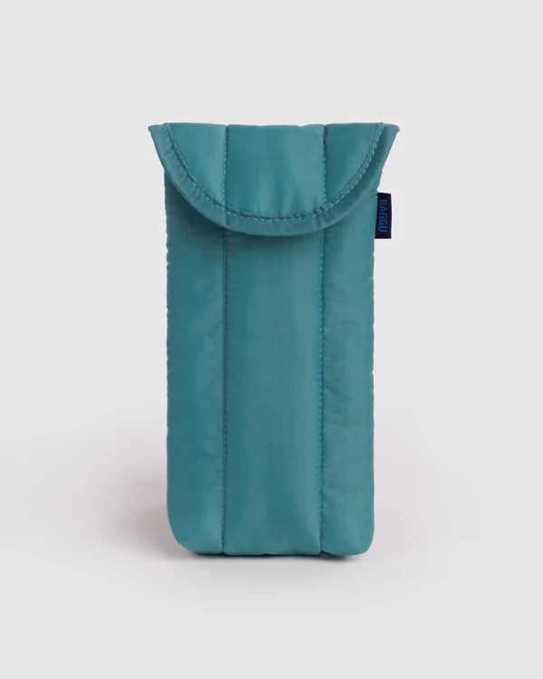 Puffy Glasses Sleeve - Peacock - Size: OS
