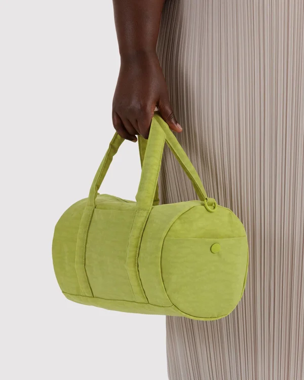 Nylon Duffle Bag - Chartreuse