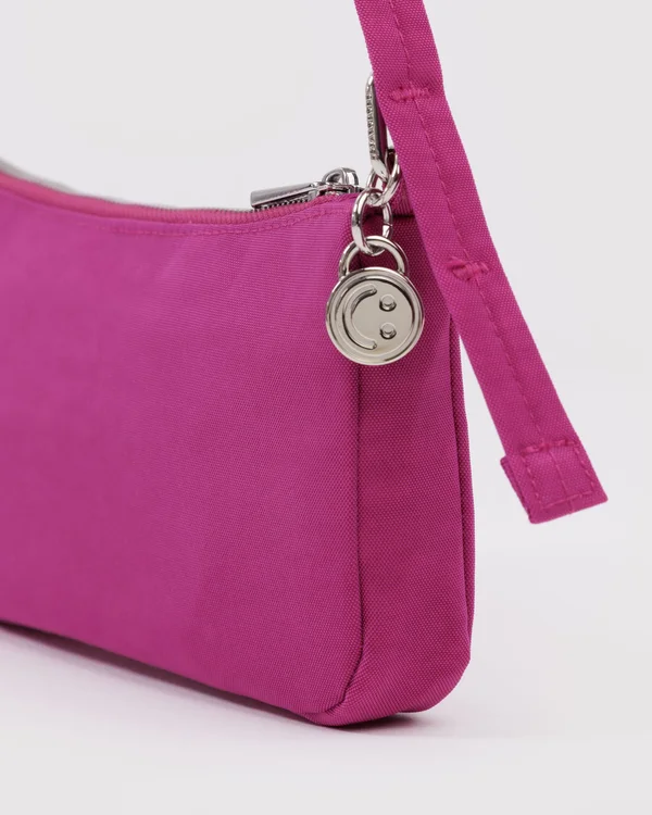Nylon Pochette - Sale - Deep Fuchsia