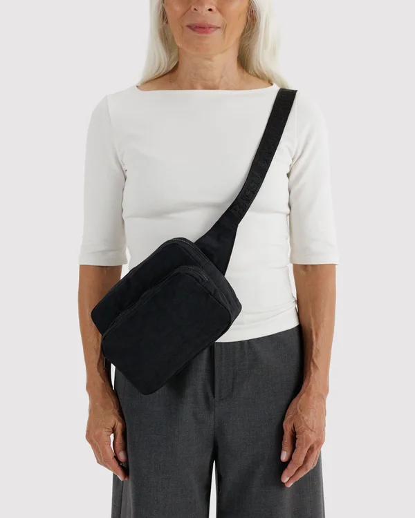 Fanny Pack - Black - Material: heavyweight-nylon