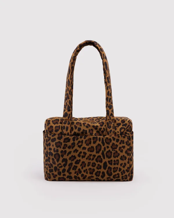 Everyday Cloud Bag - Leopard - Material: heavyweight-nylon