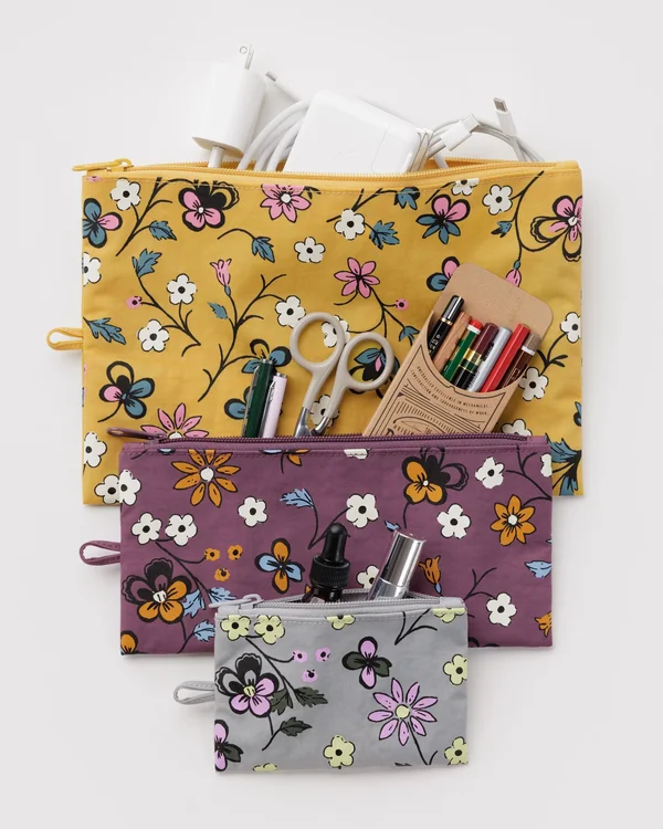 Flat Pouch Set - Wildwood Mix - Material: heavyweight-nylon