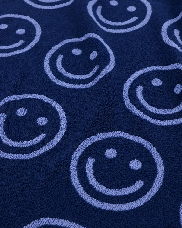 Bath Towel - Happy Blue